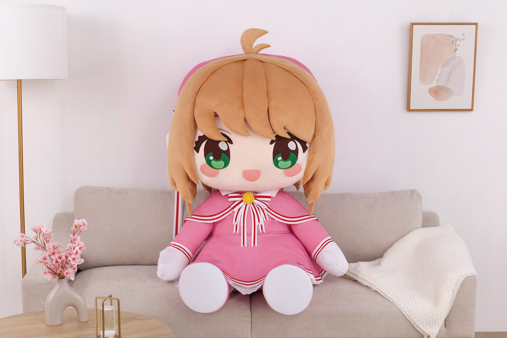 [Pre-order] [Made-to-order] Taito GEAR&GOODS Cardcaptor Sakura ~Clear Card Arc~ Extra Large Plush Toy: Kinomoto Sakura